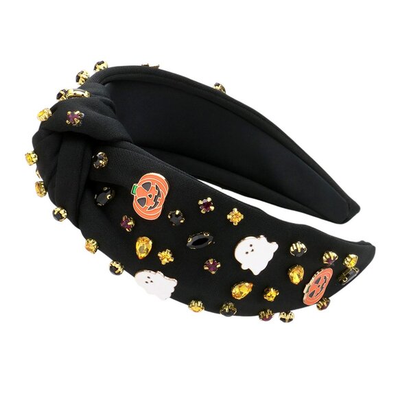 Fabulous Halloween  Theme Embellished Knotted Headband
